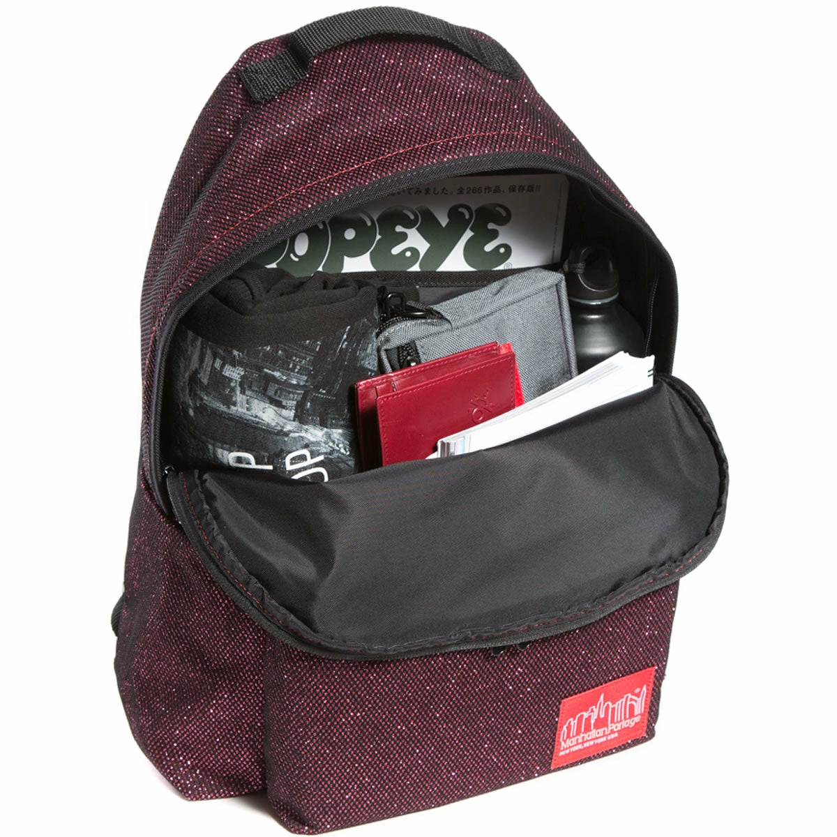 Manhattan Portage Midnight Big Apple Backpack (MD) 7 Manhattan Portage Midnight Big Apple Backpack (MD) - Image 5