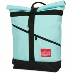 Manhattan Portage Downtown Roll-N Backpack -LEXINGTON LUGGAGE Sales 1251hp ablue angle 1