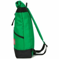 Manhattan Portage Downtown Roll-N Backpack -LEXINGTON LUGGAGE Sales 1251hp grn side