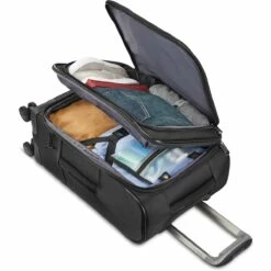 Samsonite Insignis Carry On Expandable Spinner -LEXINGTON LUGGAGE Sales 126988 1041 A612 FRONT POCKET 1