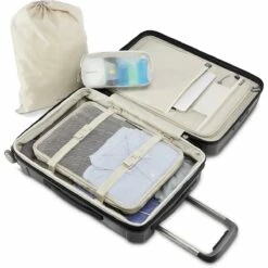 Samsonite Silhouette 17 Carry On Hardside Spinner -LEXINGTON LUGGAGE Sales 139024 1041 B912 INTERIOR 2