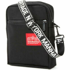 Manhattan Portage Emblem City Lights -LEXINGTON LUGGAGE Sales 1403 emblm angle blk 1