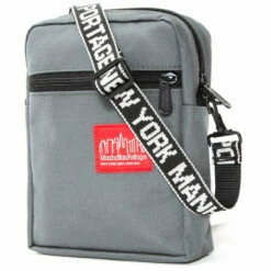 Manhattan Portage Emblem City Lights -LEXINGTON LUGGAGE Sales 1403 emblm angle gry 1