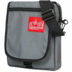 Manhattan Portage Downtown Urban Bag -LEXINGTON LUGGAGE Sales 1407hp gry angle 4 1