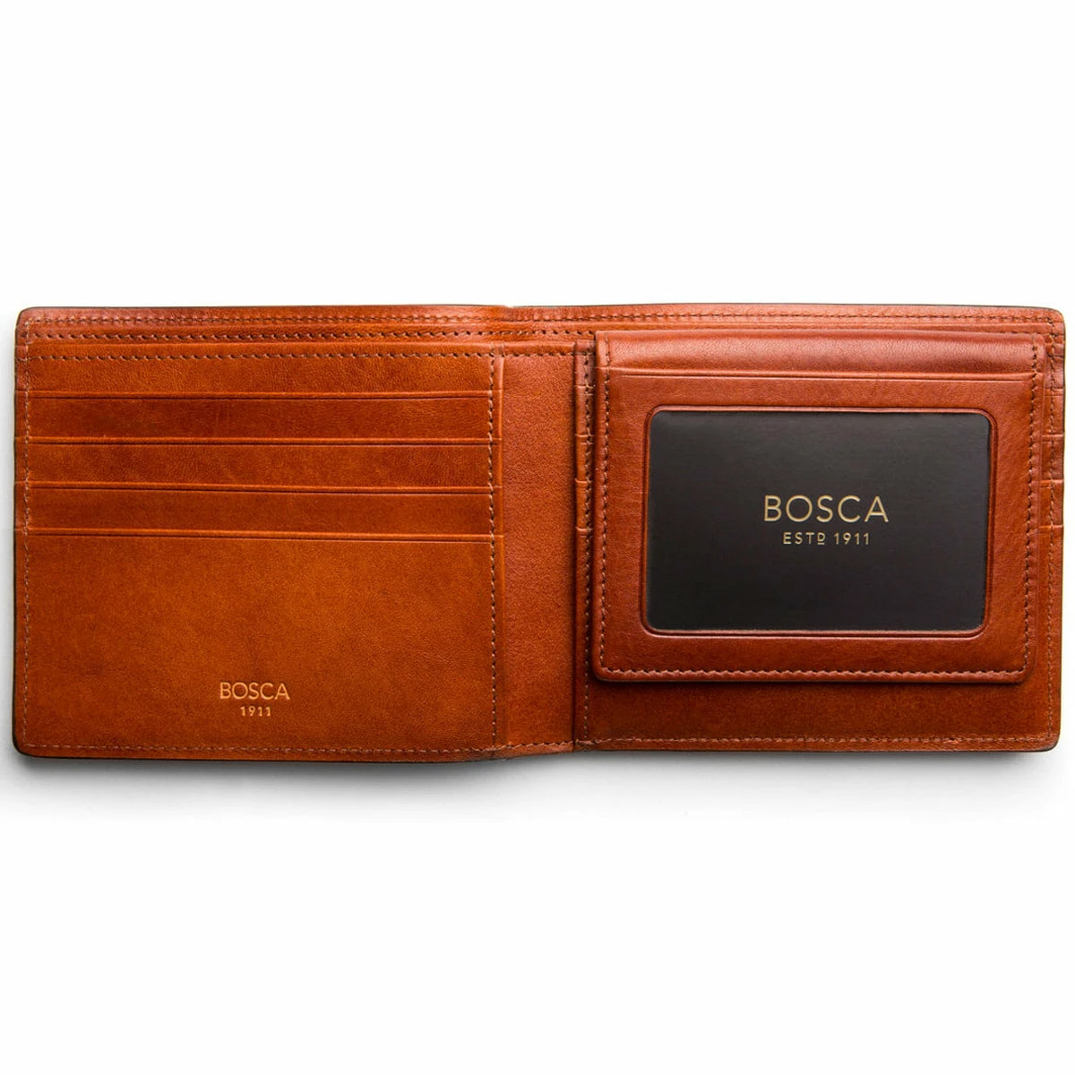 Bosca Dolce Euro Credit Wallet W/ID Passcase - RFID 6 Bosca Dolce Euro Credit Wallet W/ID Passcase - RFID - Image 4