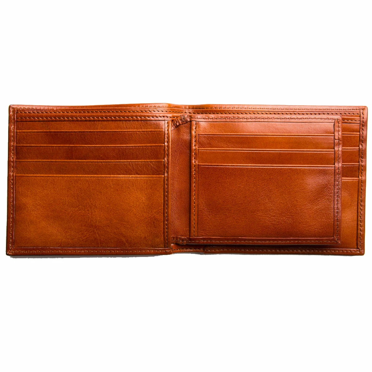 Bosca Old Leather Euro 8 Pocket Deluxe Executive Wallet W/Passcase 8 Bosca Old Leather Euro 8 Pocket Deluxe Executive Wallet W/Passcase - Image 6