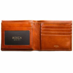 Bosca Old Leather Euro 8 Pocket Deluxe Executive Wallet W/Passcase 17 Bosca Old Leather Euro 8 Pocket Deluxe Executive Wallet W/Passcase -LEXINGTON LUGGAGE Sales 198 27 5