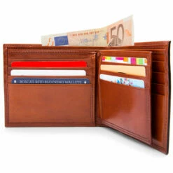 Bosca Old Leather Euro 8 Pocket Deluxe Executive Wallet W/Passcase 15 Bosca Old Leather Euro 8 Pocket Deluxe Executive Wallet W/Passcase -LEXINGTON LUGGAGE Sales 198 27 6