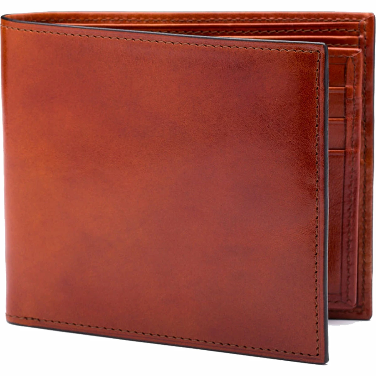 Bosca Old Leather Euro 8 Pocket Deluxe Executive Wallet W/Passcase 5 Bosca Old Leather Euro 8 Pocket Deluxe Executive Wallet W/Passcase - Image 3