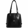 Jack Georges Croco Paulina Dome Tote 2664 1 Jack Georges Croco Paulina Dome Tote 2664 -LEXINGTON LUGGAGE Sales 2664
