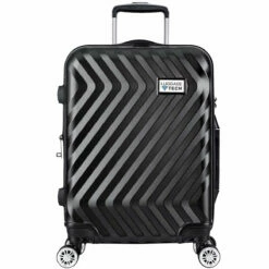 Luggage Tech Monaco SMART LUGGAGE 28" Expandable Spinner 25 Luggage Tech Monaco SMART LUGGAGE 28" Expandable Spinner -LEXINGTON LUGGAGE Sales 28black