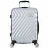 Luggage Tech Monaco SMART LUGGAGE 28" Expandable Spinner -LEXINGTON LUGGAGE Sales 28silver