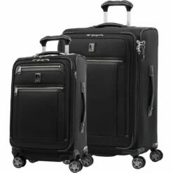 Travelpro Platinum Elite 2pc Spinner Set -LEXINGTON LUGGAGE Sales 2pcBLK