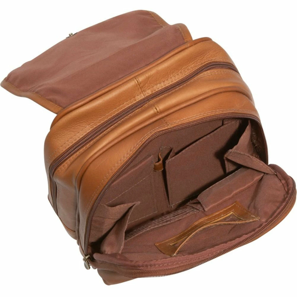 LeDonne Leather Women's Organizer Backpack/Purse 7 LeDonne Leather Women's Organizer Backpack/Purse - Image 5
