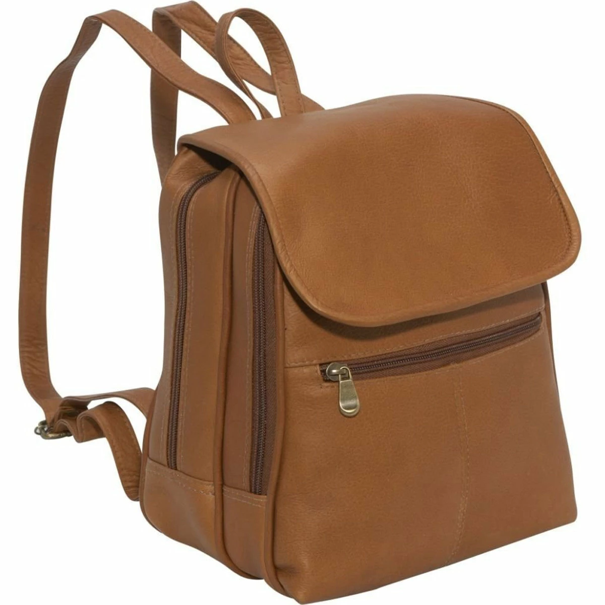 LeDonne Leather Women's Organizer Backpack/Purse 4 LeDonne Leather Women's Organizer Backpack/Purse - Image 2