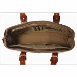 Jack Georges Milano Madison Avenue Business Tote 3902 -LEXINGTON LUGGAGE Sales 3902cognac int