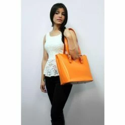 Jack Georges Milano Madison Avenue Business Tote 3902 -LEXINGTON LUGGAGE Sales 3902orange model