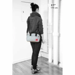 Manhattan Portage Midnight Parkside Shoulder Bag -LEXINGTON LUGGAGE Sales 4030 MDNFemale