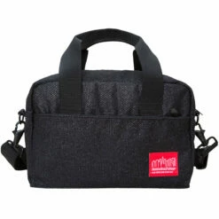 Manhattan Portage Midnight Parkside Shoulder Bag -LEXINGTON LUGGAGE Sales 4030MDN BLK FRONT