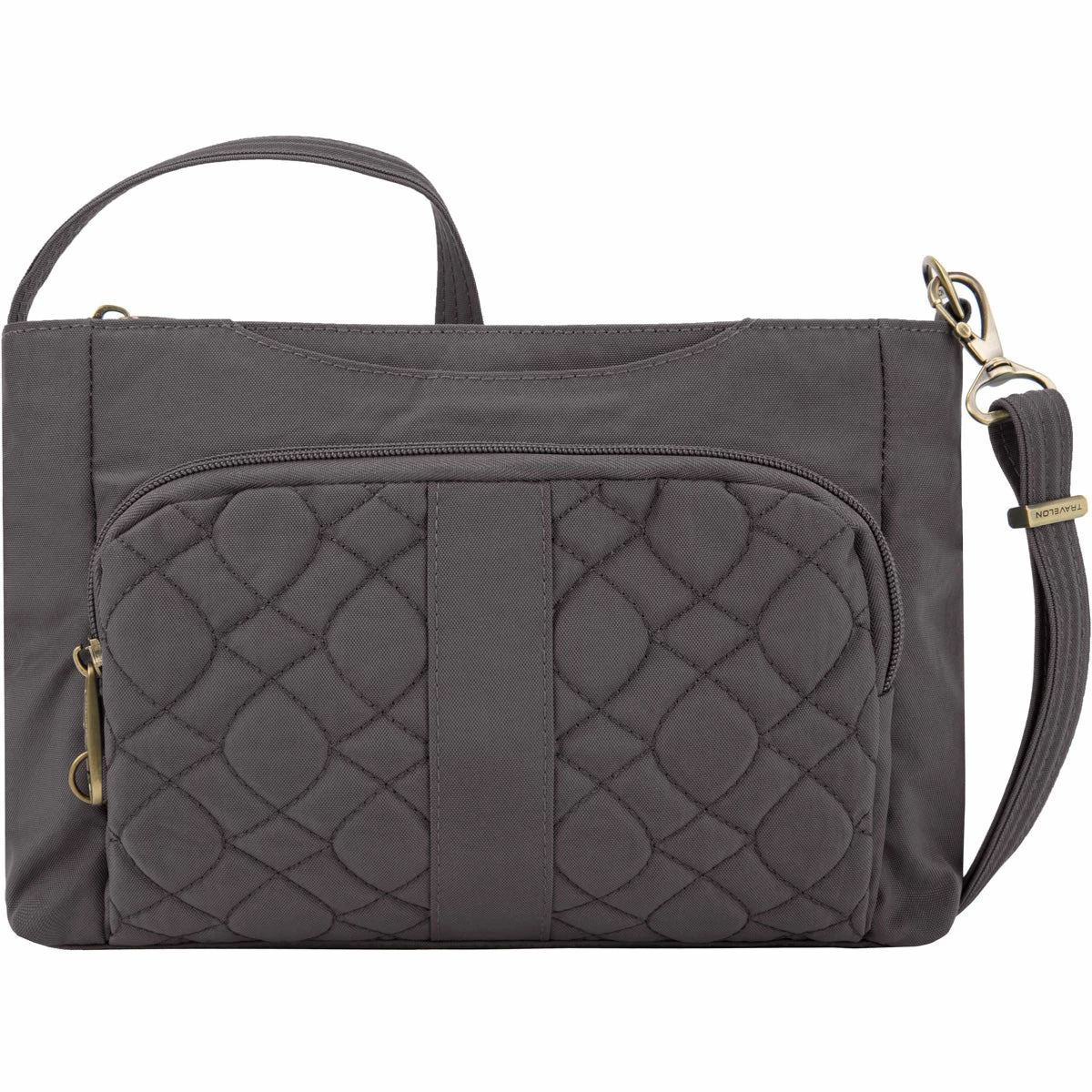 Travelon Anti-Theft Signature Quilted E/W Slim Bag 5 Travelon Anti-Theft Signature Quilted E/W Slim Bag - Image 4