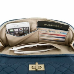 Travelon Anti-Theft Signature Quilted Messenger Bag -LEXINGTON LUGGAGE Sales 43324 332 2