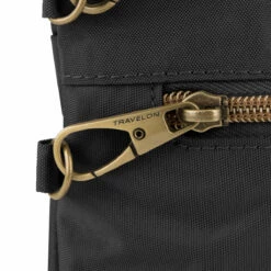 Travelon Anti-Theft Signature Double Zip Crossbody -LEXINGTON LUGGAGE Sales 43329 500 4 2