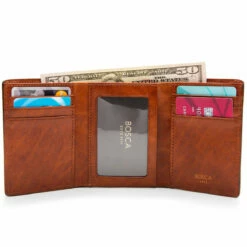 Bosca Dolce Double ID Trifold - RFID 13 Bosca Dolce Double ID Trifold - RFID -LEXINGTON LUGGAGE Sales 53 217 6