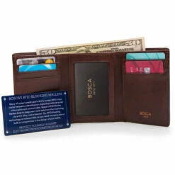 Bosca Dolce Double ID Trifold - RFID 12 Bosca Dolce Double ID Trifold - RFID -LEXINGTON LUGGAGE Sales 53 218 6