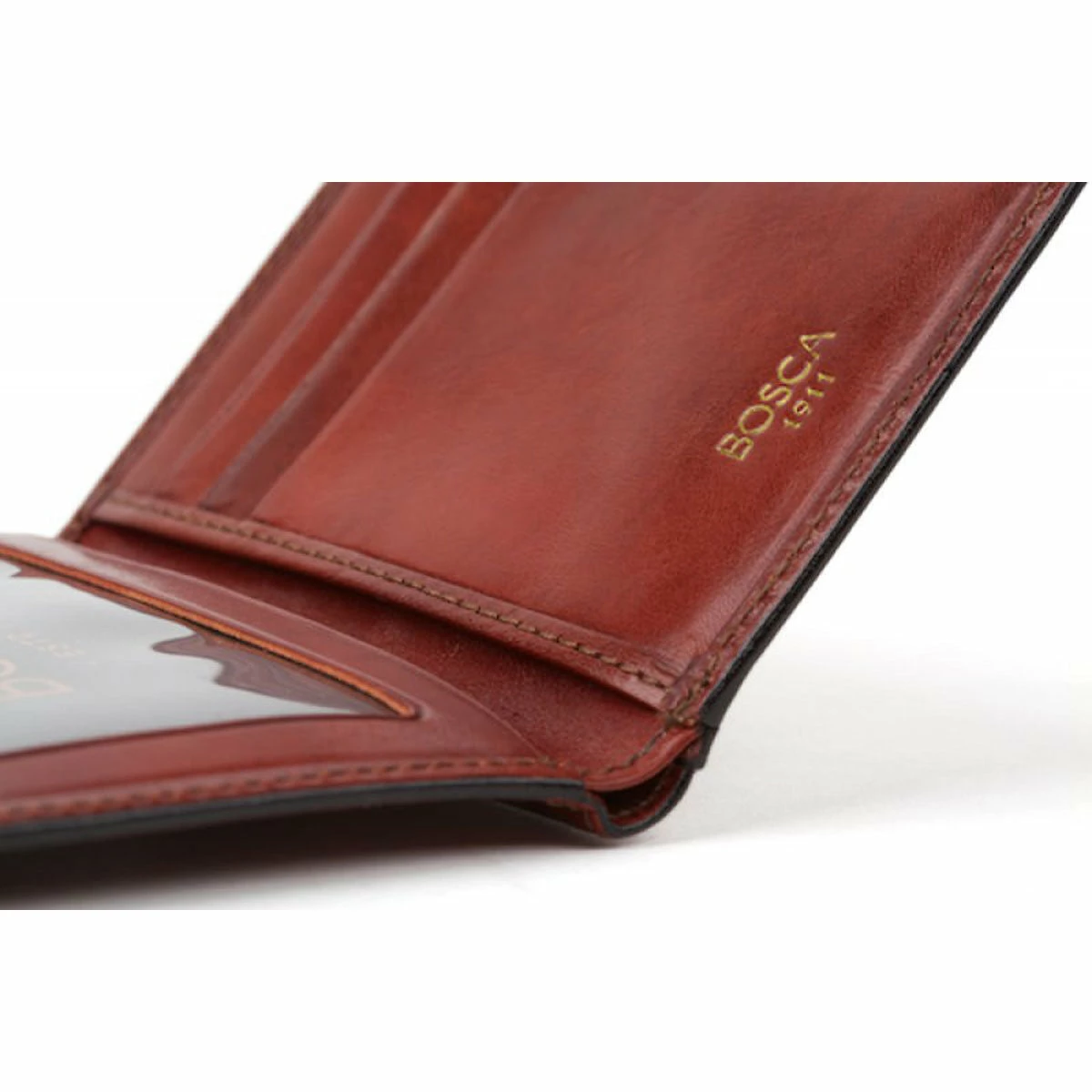 Bosca Old Leather Double ID Trifold - RFID 13 Bosca Old Leather Double ID Trifold - RFID - Image 11