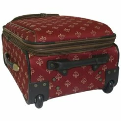 American Flyer Fleur De Lis 4-Piece Luggage Set -LEXINGTON LUGGAGE Sales 54500 4 RED 3