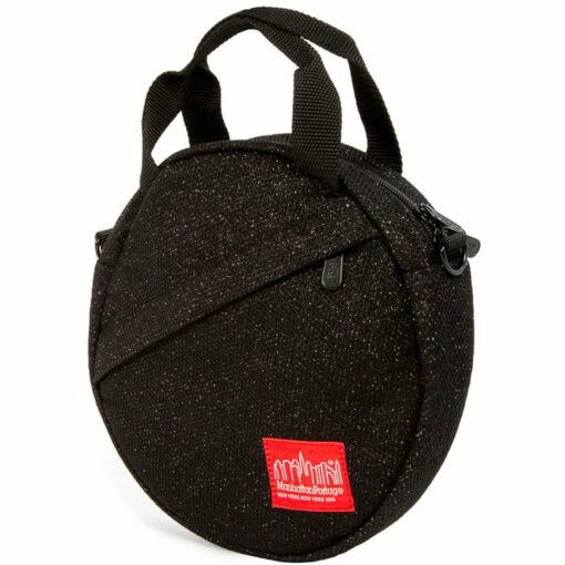 Manhattan Portage Midnight Wonder Wheel Shoulder Bag -LEXINGTON LUGGAGE Sales 6013 mdn blk angle 01 2 1