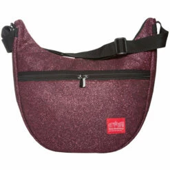 Manhattan Portage Midnight Nolita Shoulder Bag 16 Manhattan Portage Midnight Nolita Shoulder Bag -LEXINGTON LUGGAGE Sales 6056MDN2 BUR FRONT