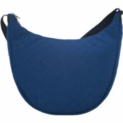 Manhattan Portage Quilted Nolita Shoulder Bag -LEXINGTON LUGGAGE Sales 6056QLT NVY BACK