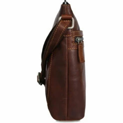 Jack Georges Voyager City Crossbody 7298 -LEXINGTON LUGGAGE Sales 7298brn side