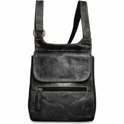 Jack Georges Voyager Slim Crossbody Bag 7831 -LEXINGTON LUGGAGE Sales 7831blk