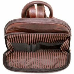 Jack Georges Voyager Small Backpack 7835 -LEXINGTON LUGGAGE Sales 7835brn int