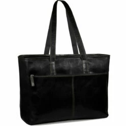 Jack Georges Voyager Business Tote Bag 7917 -LEXINGTON LUGGAGE Sales 7917blk rf qtr