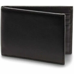 Bosca Nappa Vitello Small Bifold Wallet - RFID