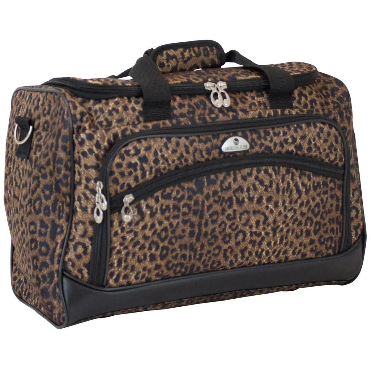 American Flyer Animal Print 5-Piece Spinner Luggage Set 5 American Flyer Animal Print 5-Piece Spinner Luggage Set - Image 3