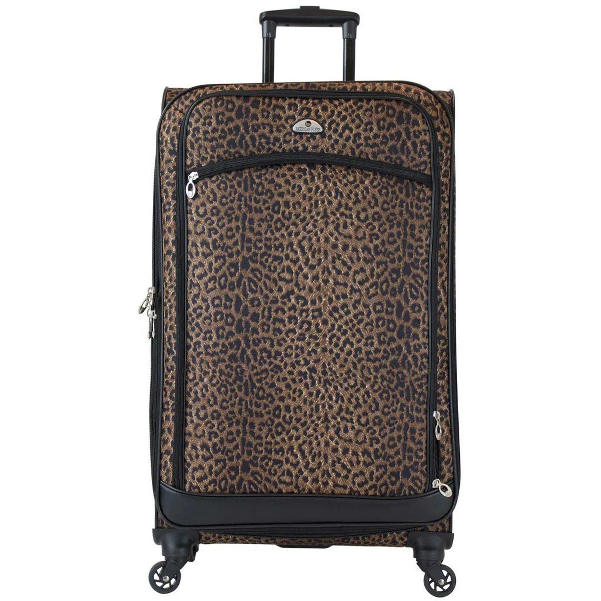 American Flyer Animal Print 5-Piece Spinner Luggage Set 7 American Flyer Animal Print 5-Piece Spinner Luggage Set - Image 5