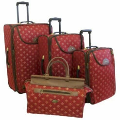 American Flyer Lyon 4-Piece Luggage Set