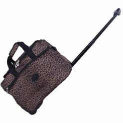 American Flyer Animal Print Leopard 5-Piece Luggage Set -LEXINGTON LUGGAGE Sales 86500 5 LEO 5