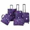 American Flyer Fireworks 5-Piece Spinner Luggage Set 2 American Flyer Fireworks 5-Piece Spinner Luggage Set -LEXINGTON LUGGAGE Sales 86800 5 PUR