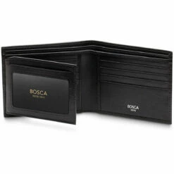 Bosca Nappa Vitello Bifold With Card/ID Flap - RFID -LEXINGTON LUGGAGE Sales 97 100 4