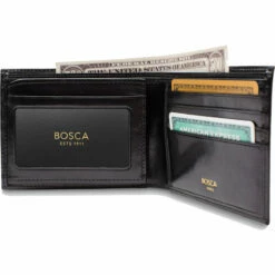 Bosca Old Leather BiFold With Card/ID Flap -LEXINGTON LUGGAGE Sales 97 59 6