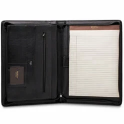 Bosca Nappa Vitello Deluxe Zip Around Portfolio Organizer -LEXINGTON LUGGAGE Sales 972 100 3