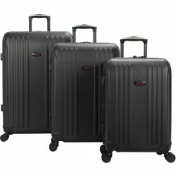 American Flyer Moraga 3-Piece Hardside Spinner Luggage Set