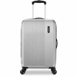 Samsonite Alliance SE Carry On Spinner -LEXINGTON LUGGAGE Sales ALLIANCE SE CARRY ON SPINNER ALUMINUM SILVER FRONT