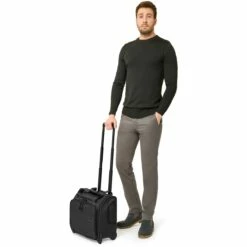 Briggs & Riley Baseline 2 Wheel Cabin Bag -LEXINGTON LUGGAGE Sales BLU116 4m