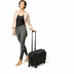Briggs & Riley Baseline Wide Carry On Wheeled Garment Spinner -LEXINGTON LUGGAGE Sales BLU174SP 4m